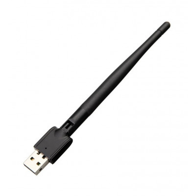 USB Wi-Fi адаптер Tiger MT7601, 3dBi, антенна WI-FI USB, для всех устройств, чёрный