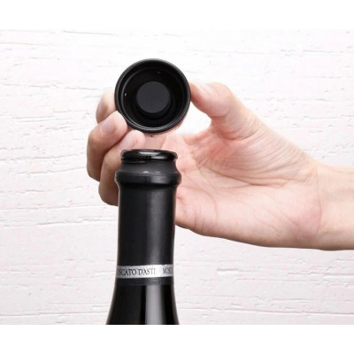 Пробка для вина Xiaomi Circle Joy Vacuum Memory Wine Stopper ABS Plastic CJ-JS04, черный