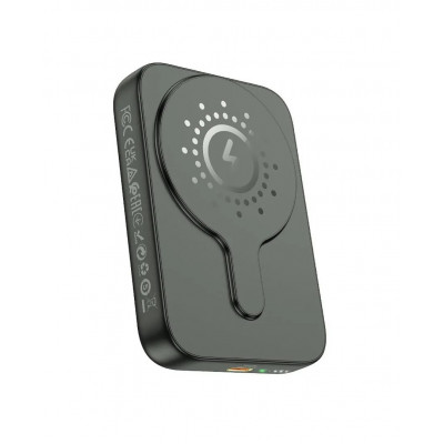 Внешний аккумулятор, Power Bank 10000 mAh Hoco J117A Esteem PD20W MagSafe Type-C/Type-C, черный