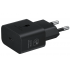 Зарядное устройство Samsung EP-2510 1*USB-C PD25W 3.0 (EP-T2510NBEGWW), черный Зарядное устройство Samsung EP-2510 1*USB-C PD25W 3.0 (EP-T2510NBEGWW), черный