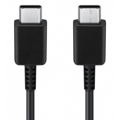 Кабель для зарядки Samsung S25 60W, USB-C - USB-C (EP-DN980BBEGIN), 1м, ORIGINAL, черный
