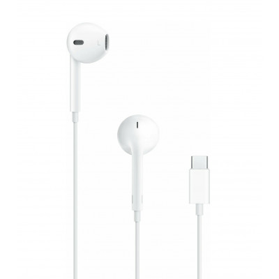 Наушники проводные Apple EarPods, вкладыши, микрофон, пульт управления (MTJY3ZM/A) ORIGINAL, белый