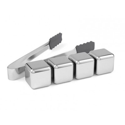 Охлаждающие камни для напитков Xiaomi Circle Joy Ice Cubes CJ-BK01, серебро