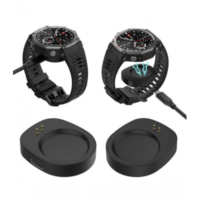 Зарядное устройство (адаптер) для Amazfit T-Rex 3 A2322/Helio Strap A2445/Balance A2286/A2429 Зарядное устройство (адаптер) для Amazfit T-Rex 3 A2322/Helio Strap A2445/Balance A2286/A2429