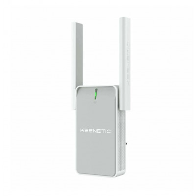 Усилитель Wi-Fi сигнала Keenetic Buddy 5 (KN-3311), 2.4ГГц/5 ГГц, 300/867Мбит/с, 2 антенны, белый