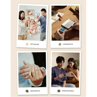 Фотопринтер портативный цветной Xiaomi Mi Portable Photo Printer 1S (MJKDDYJ02HT) Global, серебро
