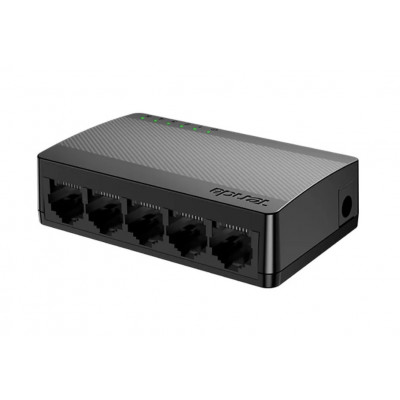 Неуправляемый коммутатор 5 портов Tenda SG105 10/100/1000 Мбит/сек, черный