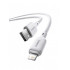 Кабель для зарядки Baseus Silky Series (P10377702213-00), 2.4A, USB-A - Lightning, 1м, белый Кабель для зарядки Baseus Silky Series (P10377702213-00), 2.4A, USB-A - Lightning, 1м, белый