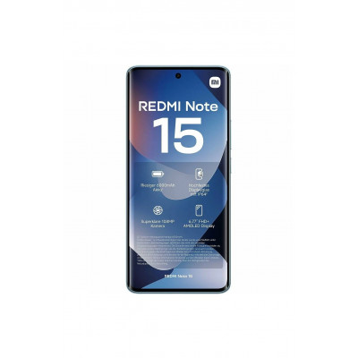 Смартфон Xiaomi Redmi Note 15 8/256GB, РСТ, Glacier Blue