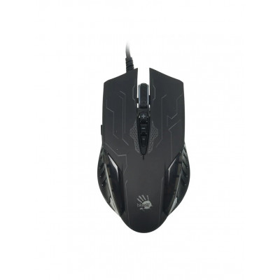 Мышь игровая проводная A4Tech Bloody Q51, 8 кнопок, RGB, 6200dpi, черный