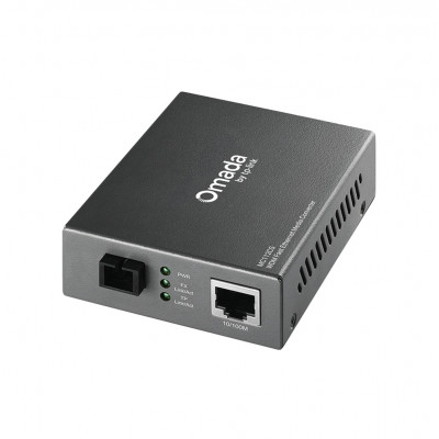 Медиаконвертер TP-LINK (Omada) SMB MC112CS WDM Fast Ethernet по оптоволокну