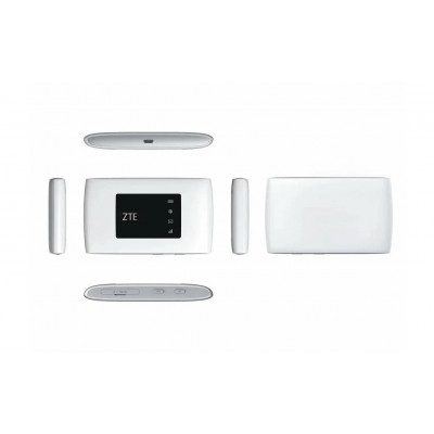 Модем-роутер Wi-Fi ZTE MF920V, 2.4ГГц, 3G 4G LTE, до 150Мбит/с, 2000mAh, белый
