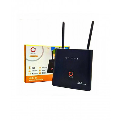 Модем-роутер Wi-Fi Olax AX9Pro, 4000mAh, 2.4ГГц, 3G, 4G LTE, 150/300Мбит/с, SMAx2, черный