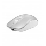 Мышь беспроводная A4TECH Fstyler FB26CS Air2, радио, оптическая, USB/Bluetooth, 2000dpi, белый-сереб