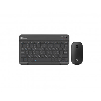 Набор беспроводной(мышь+клавиатура) DEFENDER Network C-971 45971,черный