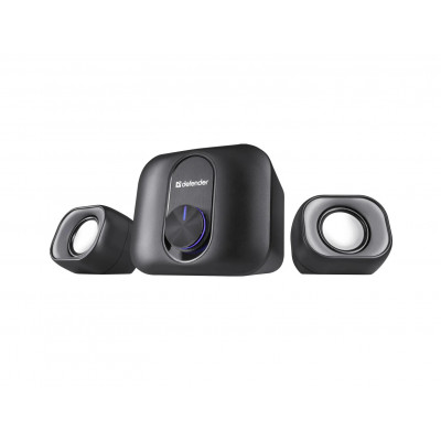 Компьютерная акустика, колонки Defender V13 (65213), 2.1, мощность 11 Вт, USB/AUX, черный